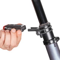 Lupine C14 Mag Rücklicht StVZo mit magnetischer Halterung für die Sattelstütze