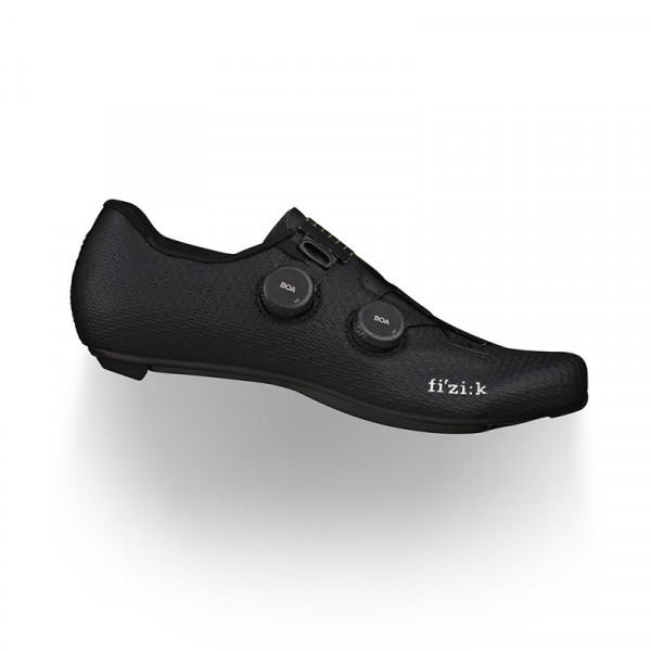 Fizik Vento Stabilita Carbon Rennradschuh - Black / Yellow Fluo Gr. 47