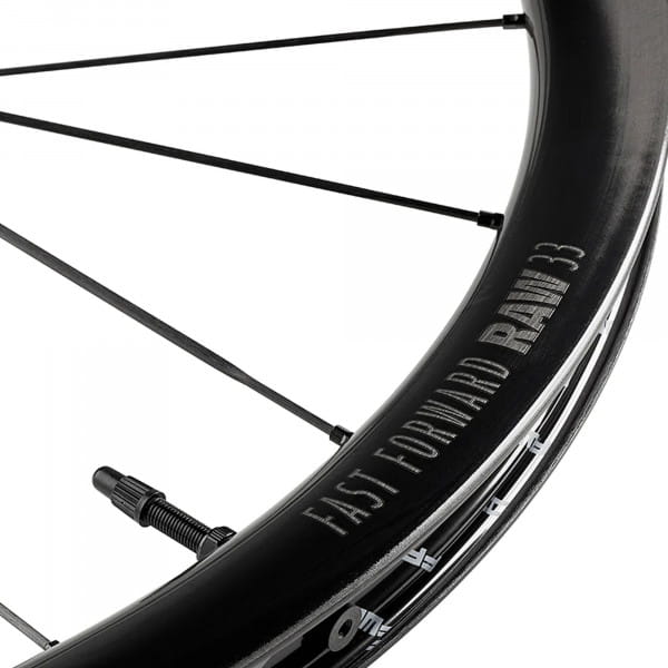 FFWD RAW 33 Carbon-Laufradsatz 33 mm Matt