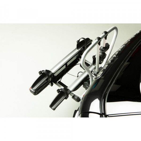Yakima Justclick 2 Heck-Fahrradträger zur Montage an der Anhängerkupplung - für 2 Fahrräder (optiona