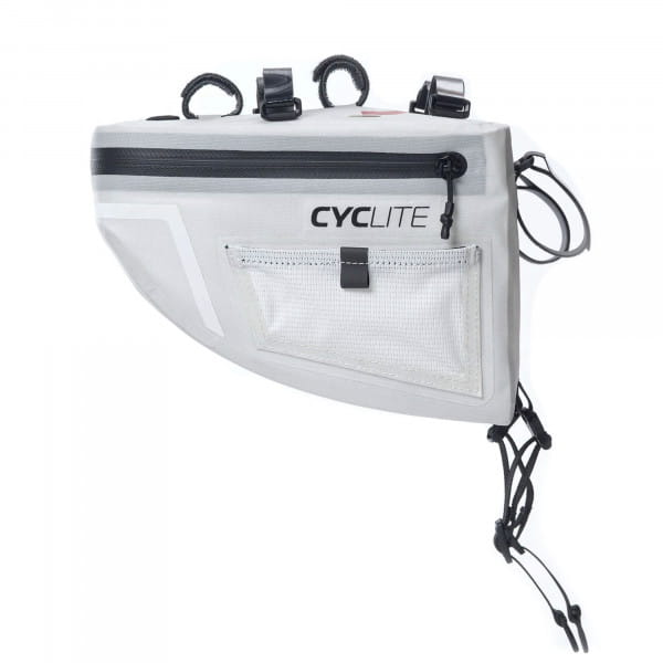 [REFURBISHED] CYCLITE Handle Bar Aero Bag / 01 Lenkertasche 4,9 Liter hellgrau