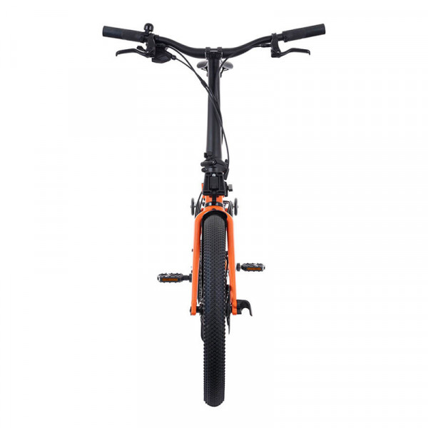 Brompton G Line mit Schutzblechen und Rack - Adventure Orange Größe M