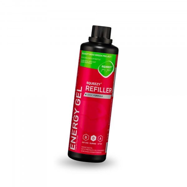 SQUEEZY Energy Gel Refiller Basic Formula (500 ml)