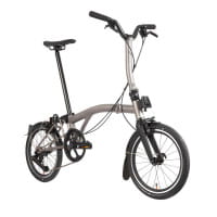 Brompton T Line Urban mit Teleskop-Sattelstütze und Schutzblechen