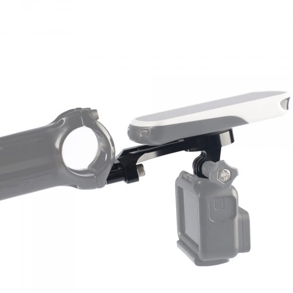 [REFURBISHED] XON Universal-Vorbauhalter Combo CNC-Alu für Garmin