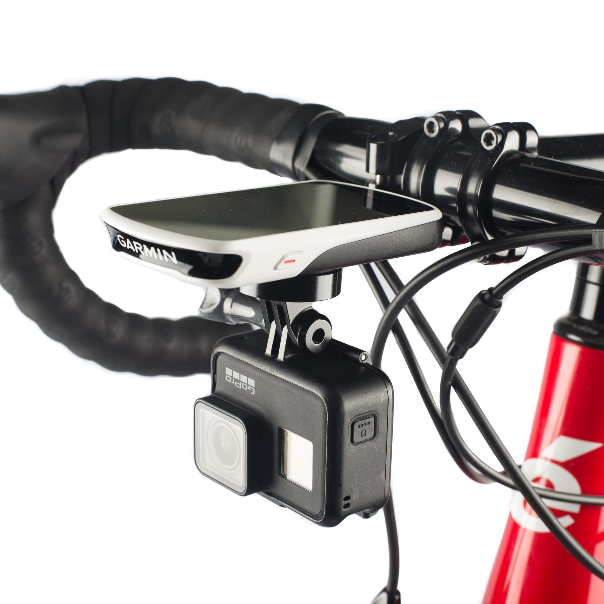Fahrradlicht Halterung Bike Computer Halter für GoPro Garmin