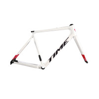 TIME ADHX 45 UDH Gravel-Rahmenset Pearl + Red