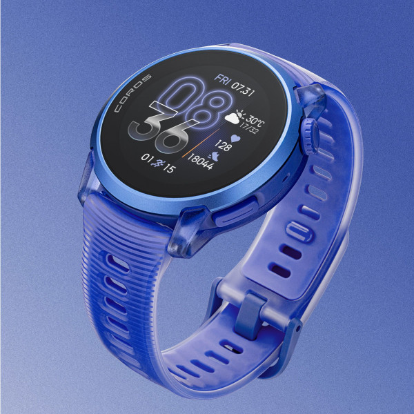 COROS PACE 4 GPS-Sportuhr Premiumversion mit Aluminiumgehäuse & Silikon-Armband - Ultra Violet