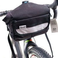 [REFURBISHED] Road Runner Bags The Jammer Bag schwarz Lenkertasche und/oder Satteltasche