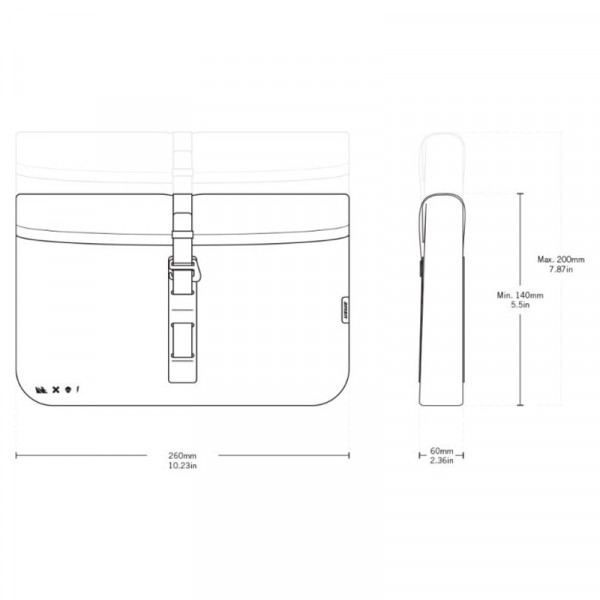 USWE Lenker-Zusatztasche 3,5 Liter