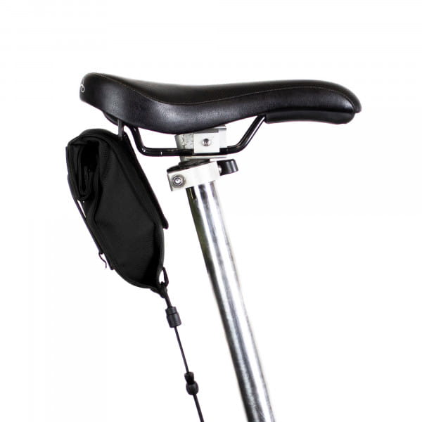 [REFURBISHED] Restrap City Saddle Bag Small Satteltasche - Schwarz