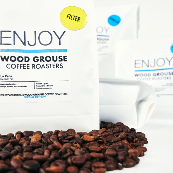 ENJOYYOURBIKE Filterkaffee by Wood Grouse Coffee Roasters Hannover