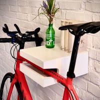 [REFURBISHED] BicycleDudes Friedrich Fahrrad-Wandhalterung aus Holz