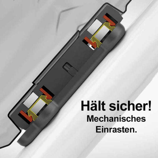 Fidlock TWIST Clear (transparent) Trinkflasche + Flaschenhalter (Neue Version, ohne Gravity Kit)