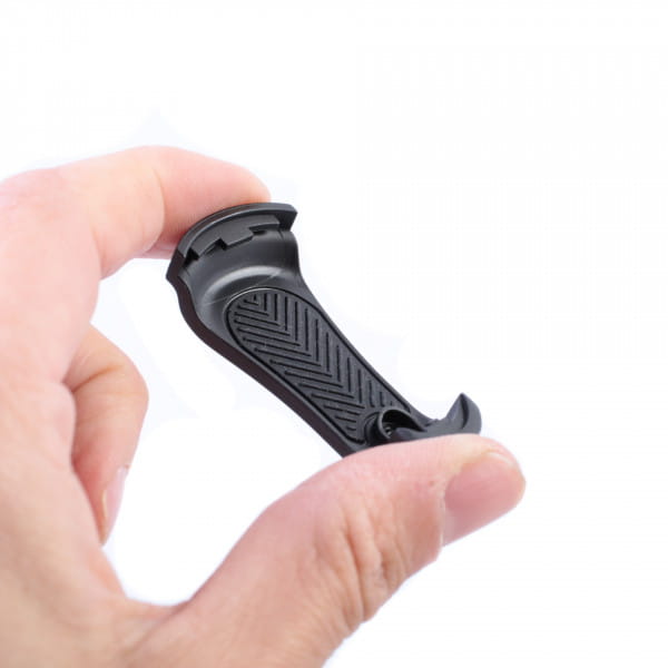Stryd Next Gen Foot Clip Bundle 2 Stück - Schwarz + Orange