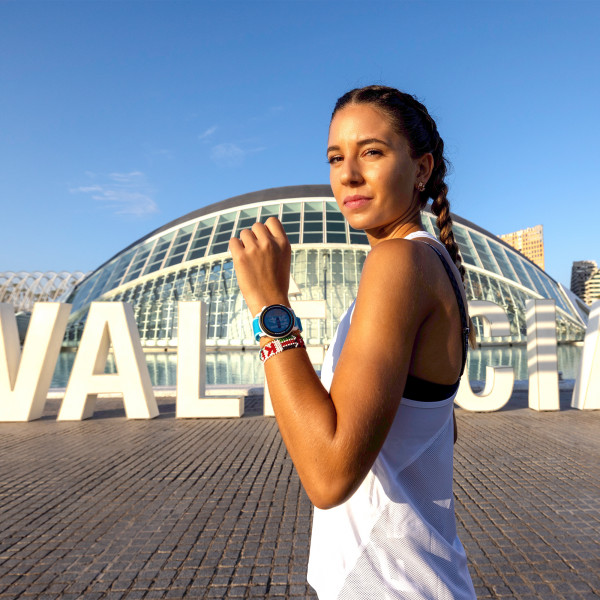 [REFURBISHED] COROS PACE 3 GPS-Sportuhr mit Silikon-Armband - Valencia Edition