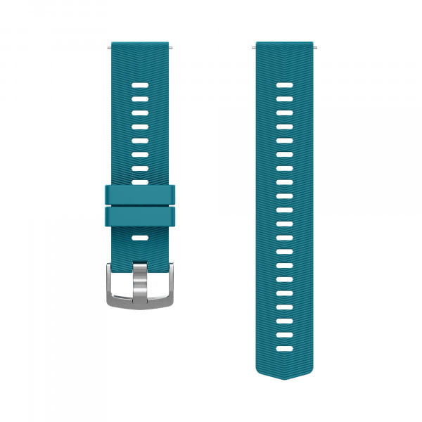 COROS 20 mm Silicone Band Teal Silikon-Ersatzarmband 20 mm breit mit 20 mm Armbandanschluss - Kompat