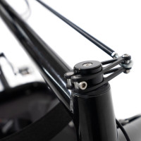 GinkGo Lastenrad Komplettrad mit Carbon-Gabel und Shimano XT-Schaltgruppe - Schwarz