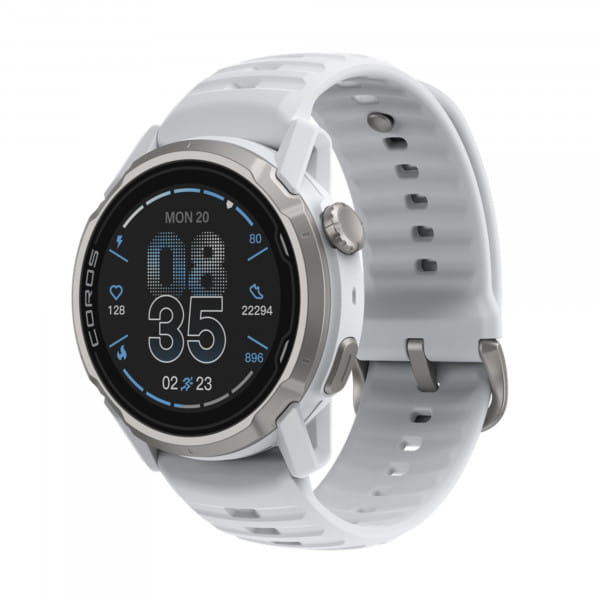 COROS APEX 4 42 mm GPS Multisport-Uhr - White (Weiß)