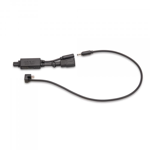 Lupine USB TWO Ladesplitter mit Micro-USB-Anschluss (gewinkelter Stecker)