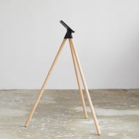 Tons iPad Stand Natural Oak + Smartphone Holder - Tabletständer mit Smartphonehalter