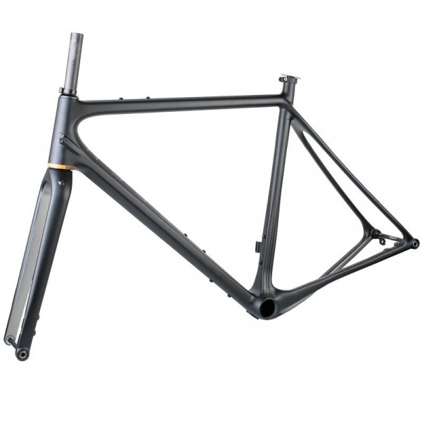 OPEN WI.DE Rahmenset Enjoyyourbike Sonderedition Schwarz / Silber Gr. L