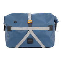 Brompton Borough WP Roll-Top Large Tasche mit Lenkerbefestigung - Navy/Grey - 23 Liter
