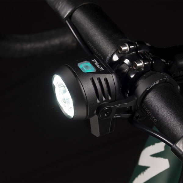 Lupine SL Mono StVZO Fahrradlampe mit integriertem Akku - 31,8 mm Lenkerhalterung