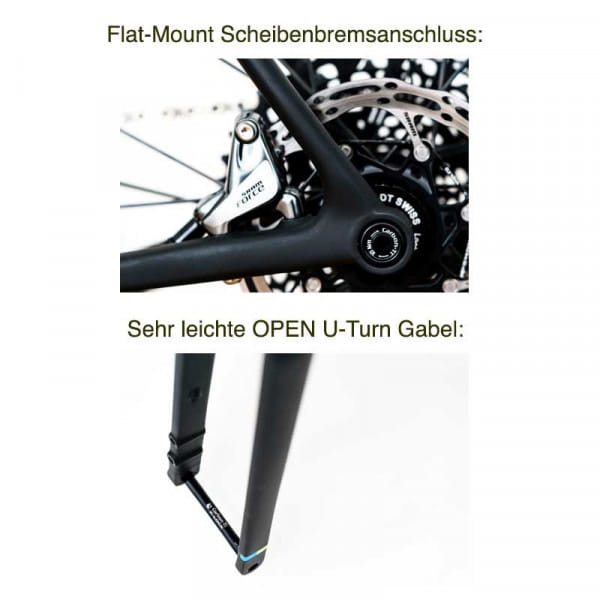 OPEN U.P. Rahmenset Blau Gr. L