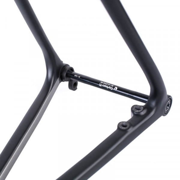 OPEN WI.DE Rahmenset Enjoyyourbike Sonderedition Schwarz / Silber Gr. L