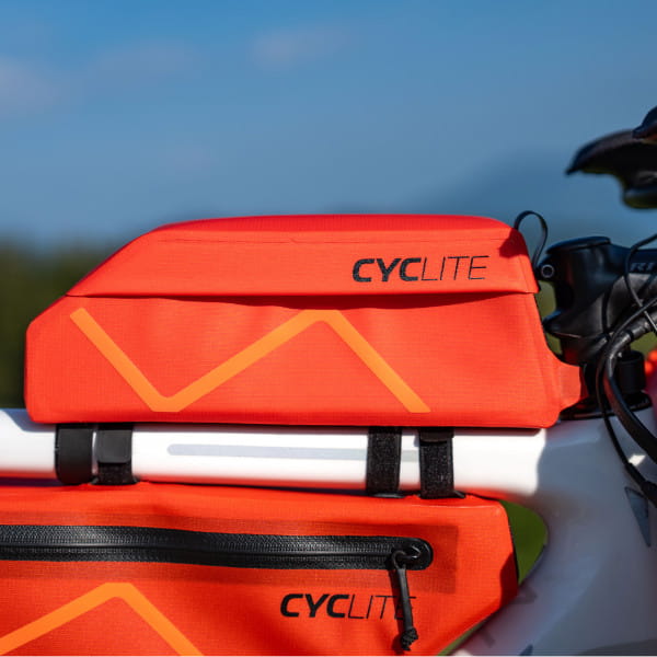 CYCLITE Top Tube Bag / 02 Oberrohrtasche 1,1 Liter rot
