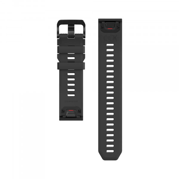 COROS VERTIX Black wrist band Ersatzarmband 22 mm breit mit 22 mm Armbandanschluss - Schwarz