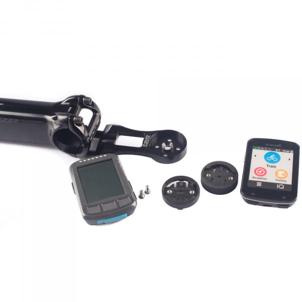 [REFURBISHED] XON Universal-Vorbauhalter Combo CNC-Alu für Garmin