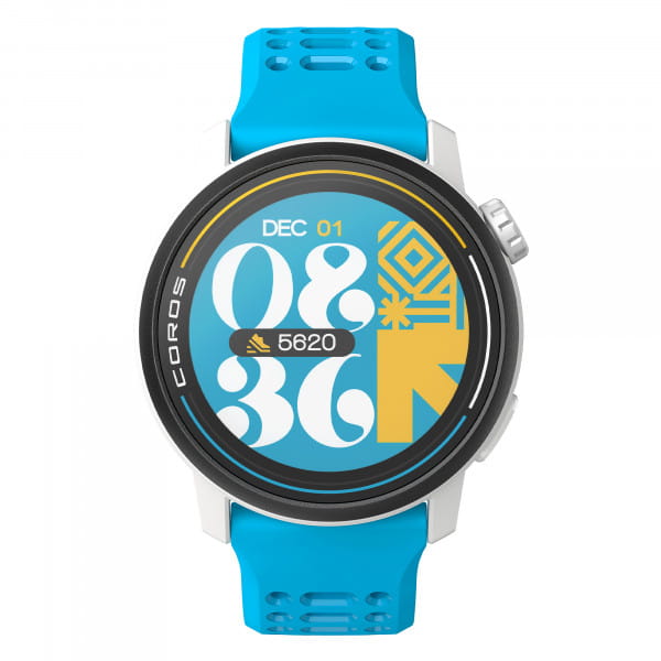 [REFURBISHED] COROS PACE 3 GPS-Sportuhr mit Silikon-Armband - Valencia Edition