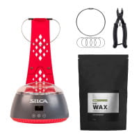 Heißwachs-Komplettset mit SILCA Heater, Ceramicspeed UFO Speed Wax + Zubehör