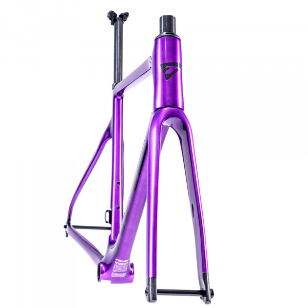 TIME SCYLON Rennrad-Rahmenset - Brillant Violett
