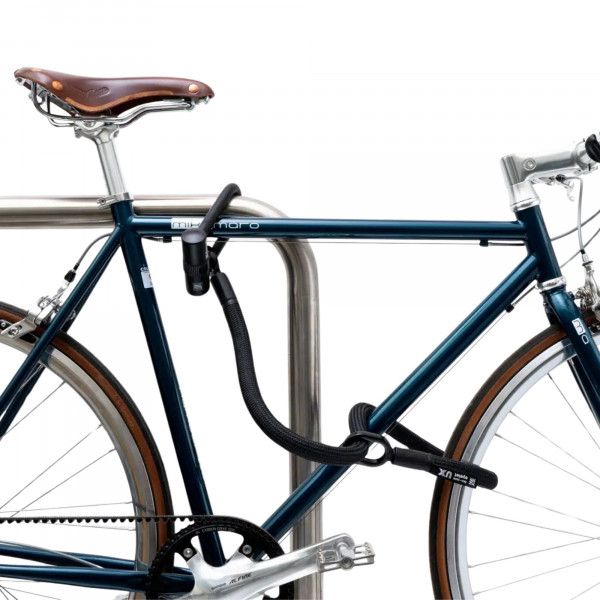 tex-lock eyelet inkl. U/X-lock Fahrradschloss - Onyx Black