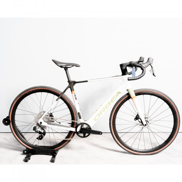 [EINZELSTÜCK] Orbea GAIN M31e 1x SRAM Rival XPLR Gr. S White/Green/Orange