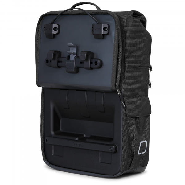 Otinga Flip V3 Rucksack mit Klickfix-System - Schwarz reflektierend