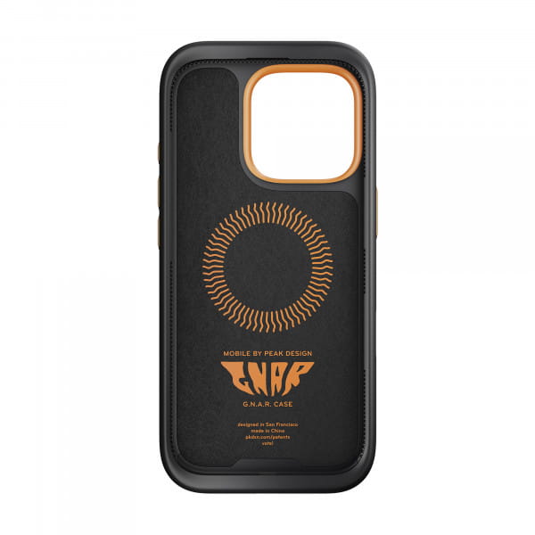 [REFURBISHED] Peak Design Mobile GNAR Case iPhone 16 Pro Black