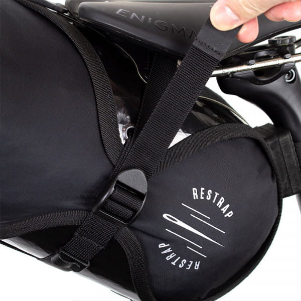 [REFURBISHED] Restrap Race Saddle Bag Satteltasche Schwarz (7 Liter)