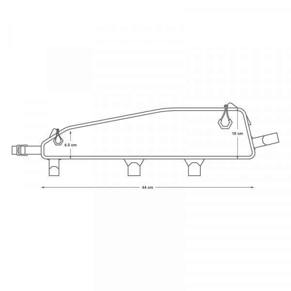 [REFURBISHED] Apidura Racing Long Top Tube Pack 2L - Oberrohrtasche