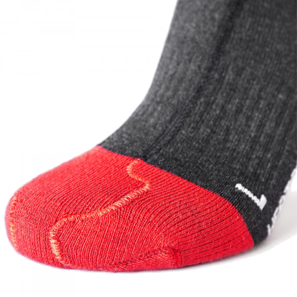 Lenz Heat Sock 5.1 Toe Cap beheizbare Socken - Merino-Materialmix, kniehoch, ohne Akku