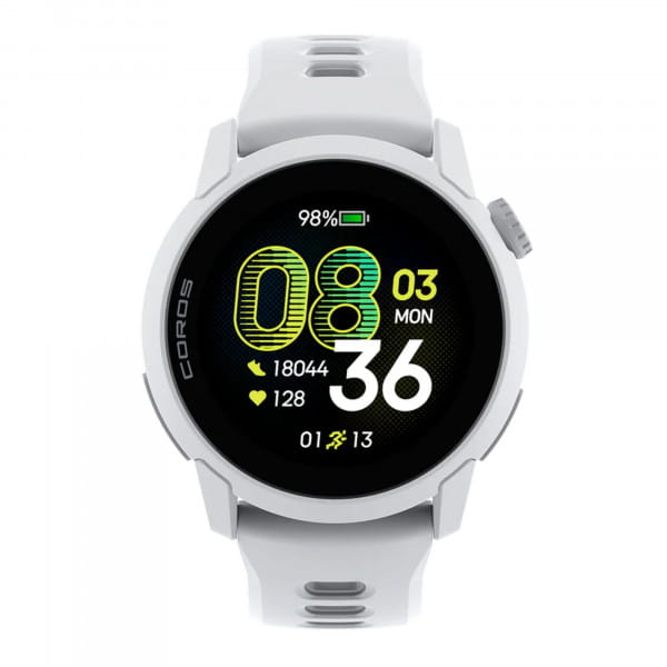 [REFURBISHED] COROS PACE 4 GPS-Sportuhr mit Silikon-Armband - White (Weiß)