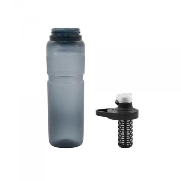 Katadyn BeFree AC Bottle 0.9L - Smoke Trinkflasche mit Membran-/Aktivkohlefilter