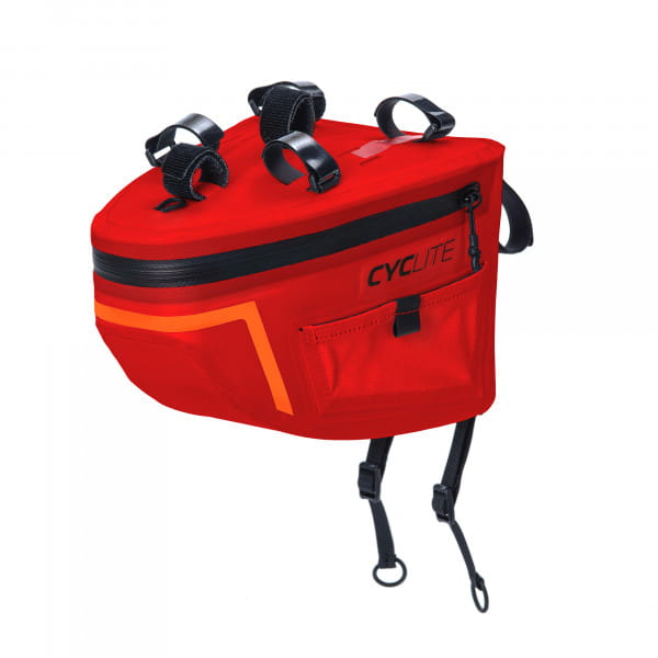 CYCLITE Handle Bar Aero Bag / 01 Lenkertasche 4,9 Liter rot