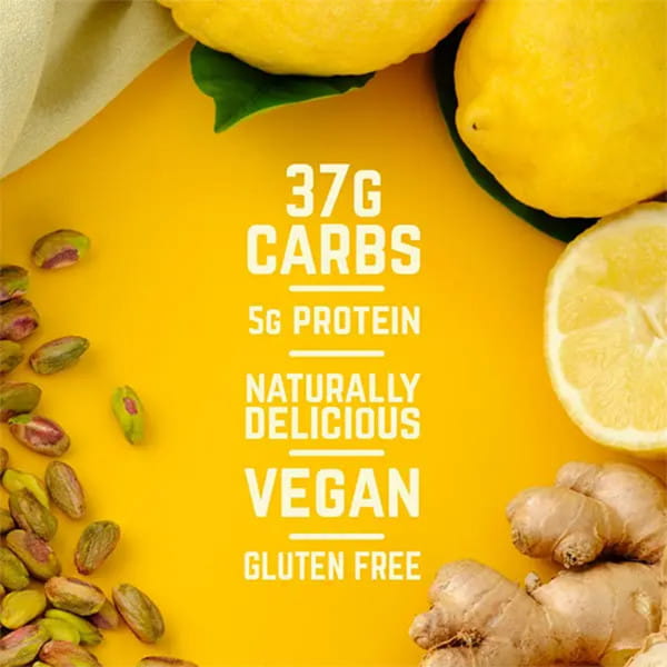 Veloforte Zenzero Bar (24er Box) - LEMON, GINGER & PISTACHIOS