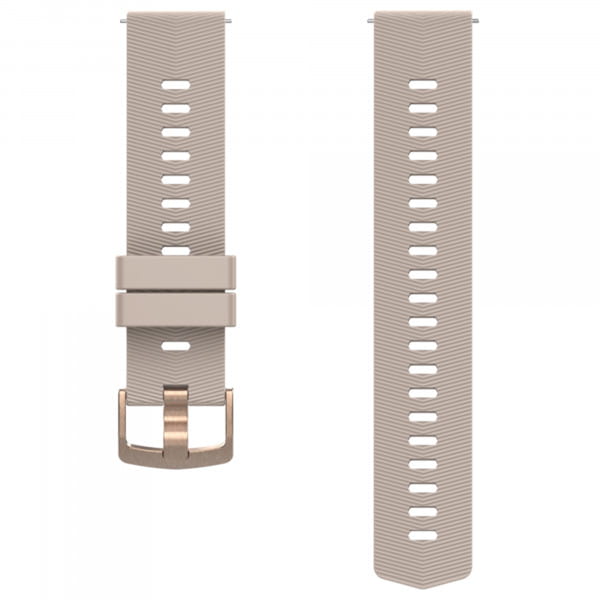 COROS 20 mm Silicone Band Stone Silikon-Ersatzarmband 20 mm breit mit 20 mm Armbandanschluss