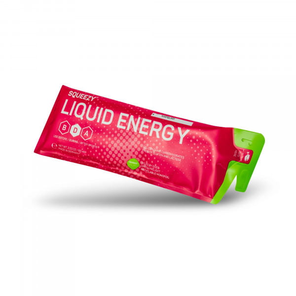 SQUEEZY Liquid Energy Box Himbeere (12 x 60 ml)