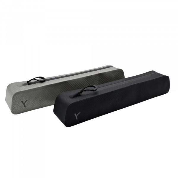 Y-Mount Top Tube Bag race-line, silver-grey